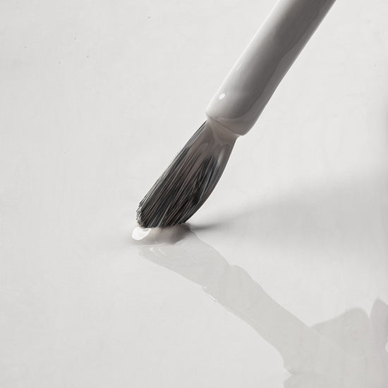A Winter's Day color on a Nail Polish Brush